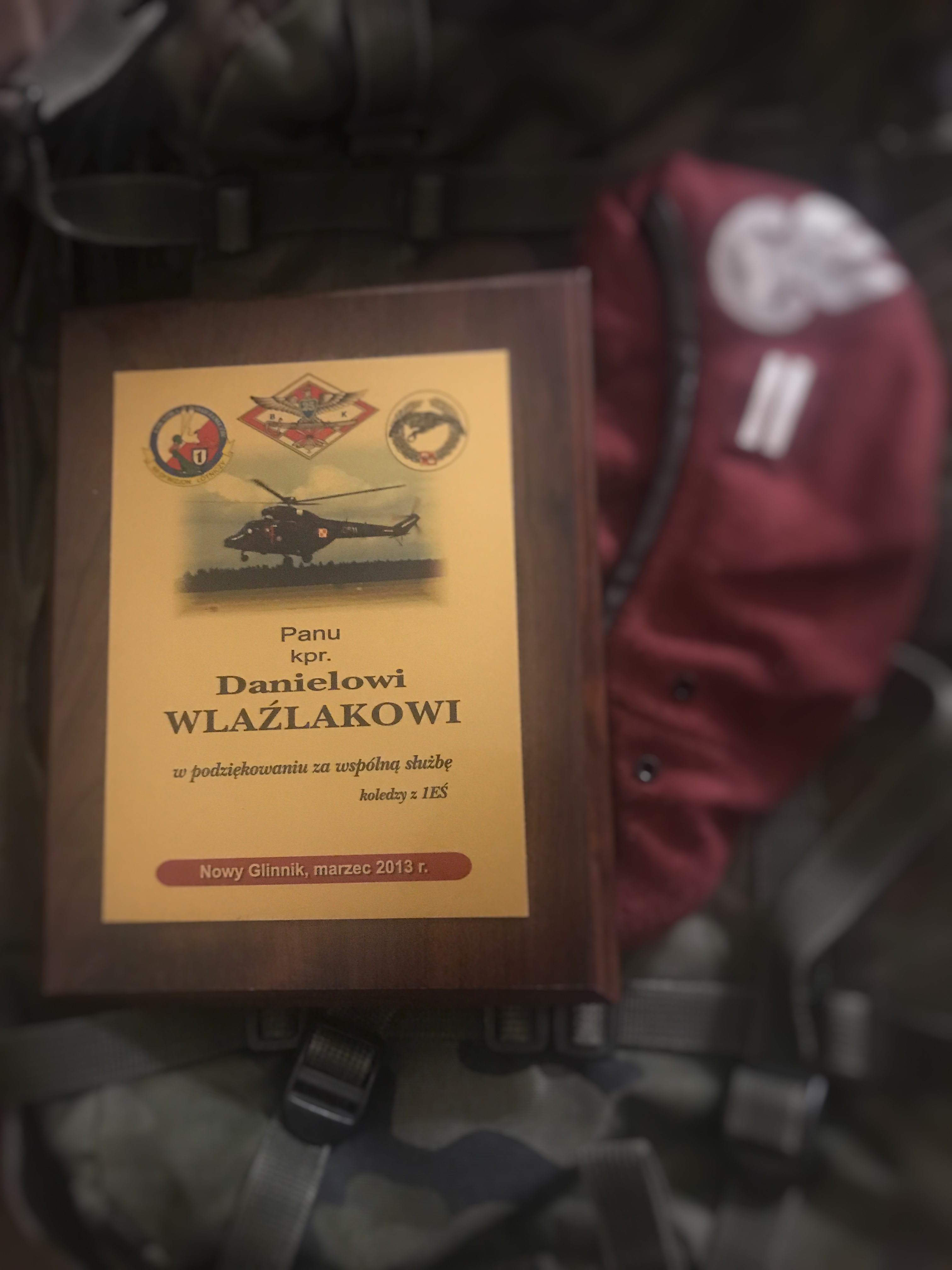 Daniel Wlaźlak Military